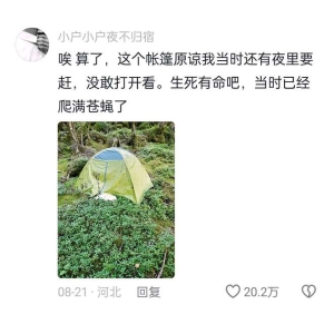 太恐惧！有三小我私家发明了奥秘帐篷更恐惧的是bwin必赢网址每一个人阅历都差别